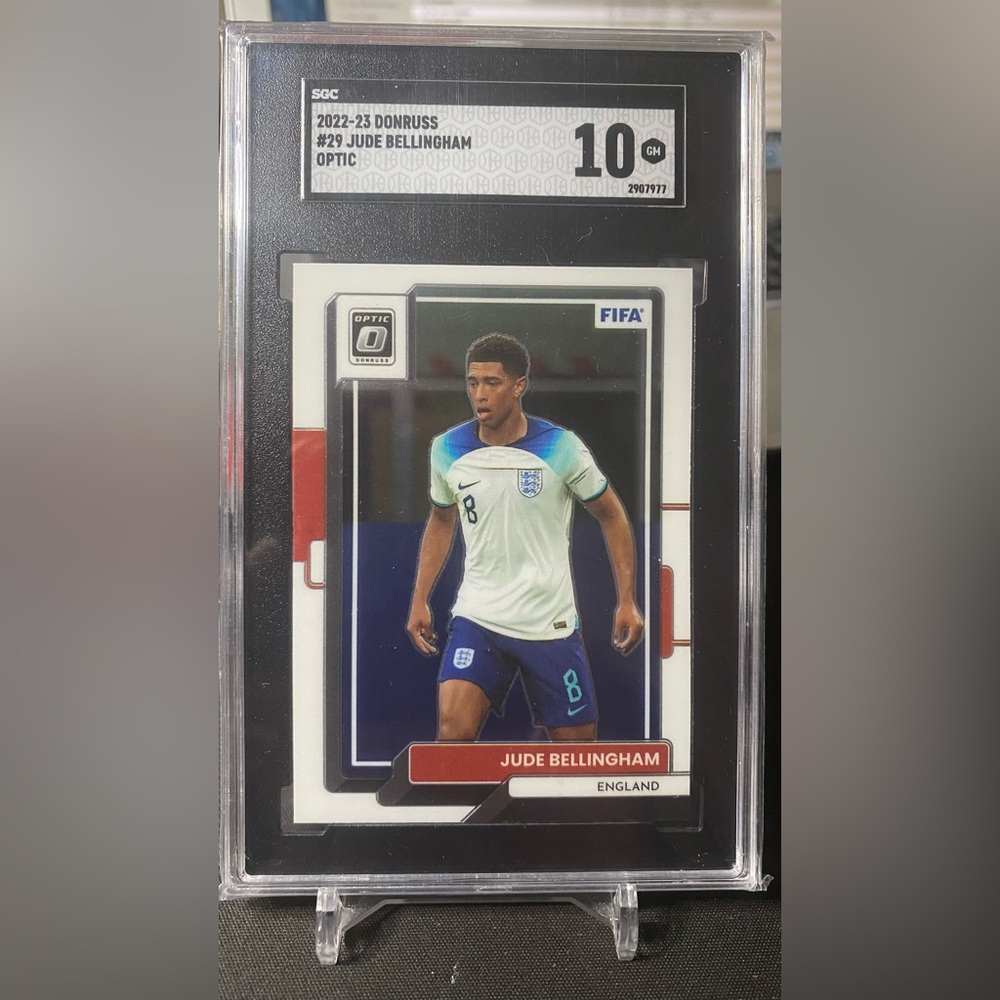 2022 Donruss Jude Bellinham #29 Optic SGC 10 Pop: 1